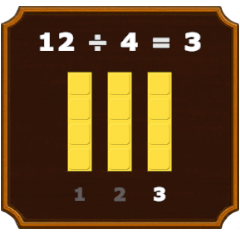 horizontal division illustration