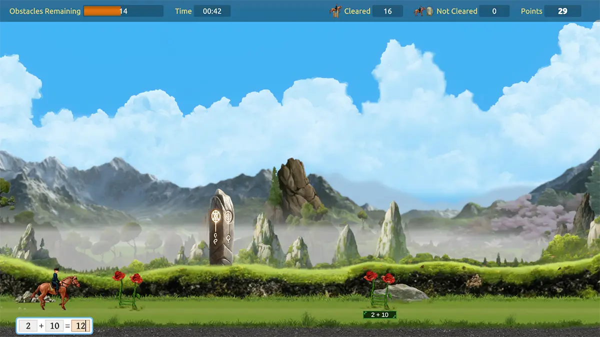 math facts game version 7.5 - fairy realm